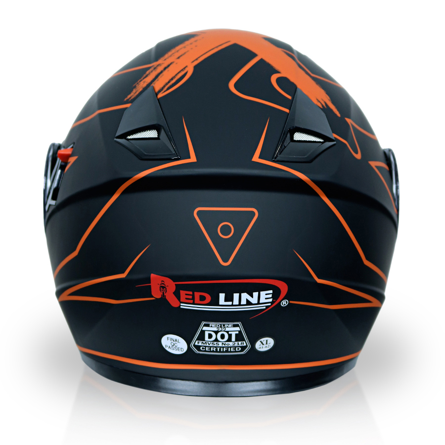 کلاه کاسکت فک متحرک ردلاین مدل 939 x orng lose