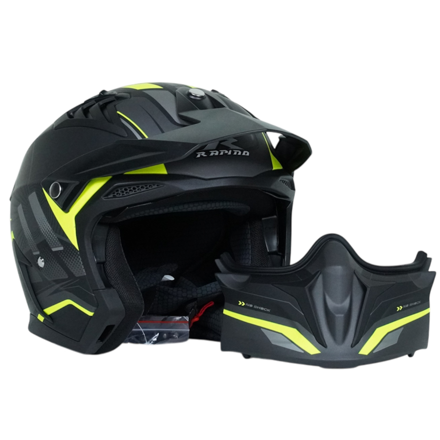 کلاه کاسکت فک جدا راپیدو مدل 890 -NZAR