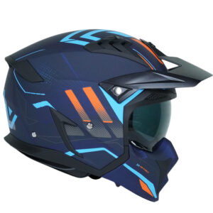 کلاه کاسکت فک جداشونده راپیدو مدل 890+ blu