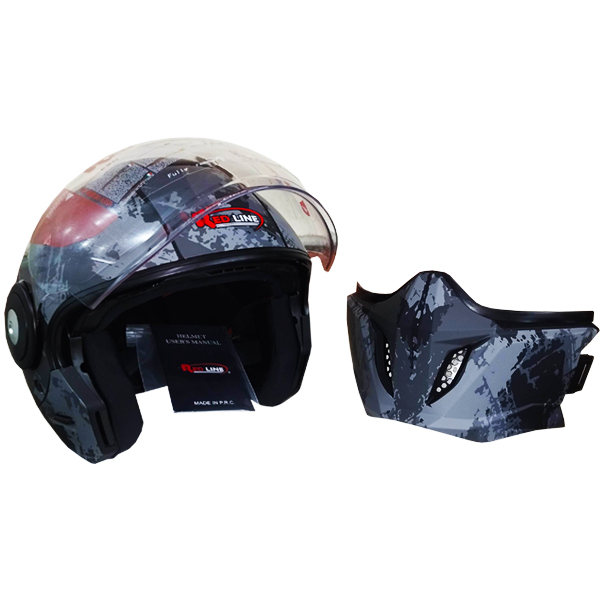 کلاه کاسکت ردلاین مدل فک جدا کد RE_NOPO