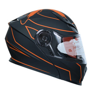 کلاه کاسکت فک متحرک ردلاین مدل 939 x orng lose