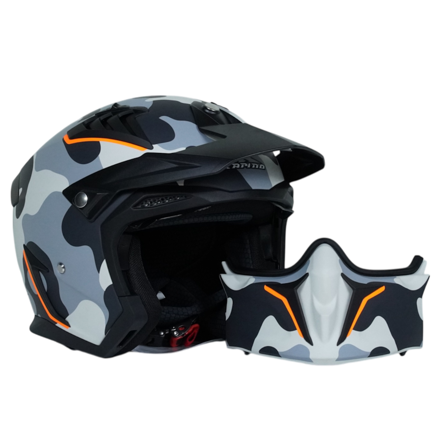 کلاه کاسکت فک جدا راپیدو مدل 890-CHO