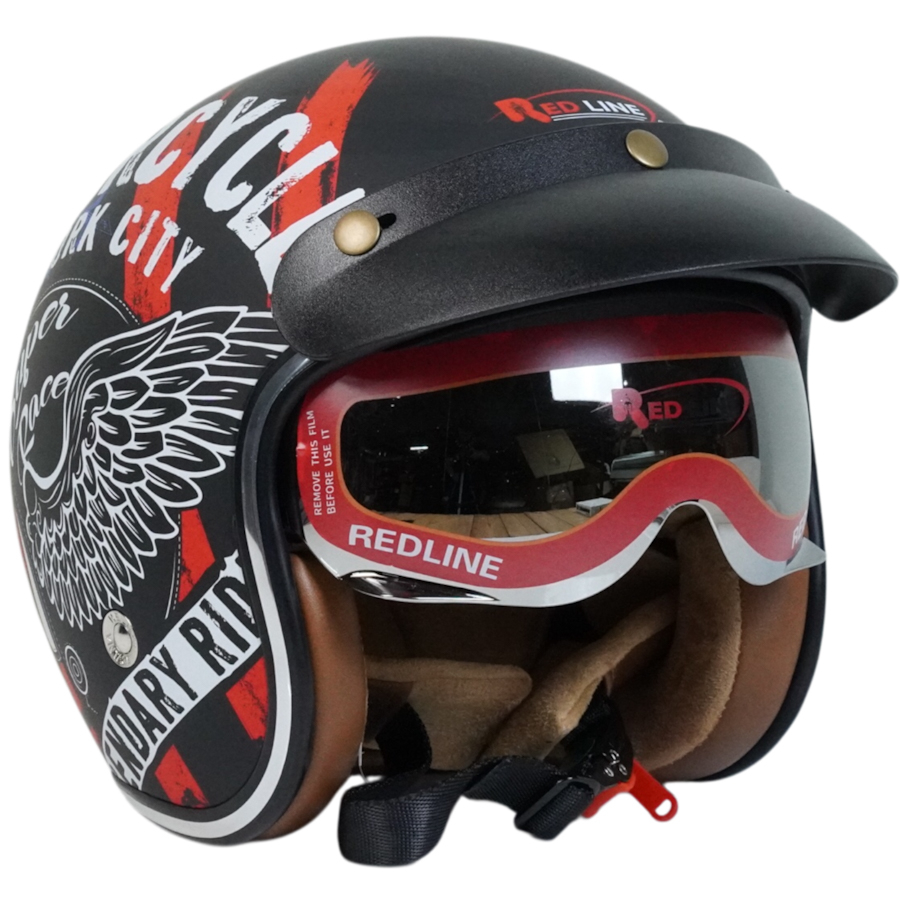 کلاه کاسکت ردلاین مدل بدون فک 936+ motor rd