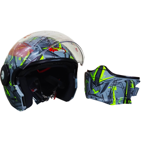 کلاه کاسکت ردلاین مدل فک جدا کد RE_NOPO2