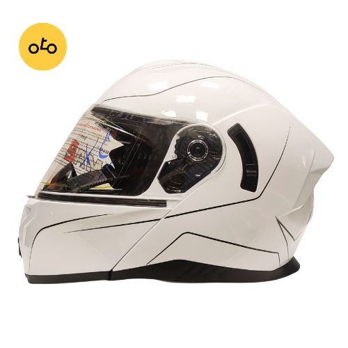 کلاه کاسکت فک متحرک عینک دار برند ma2 مدل 906