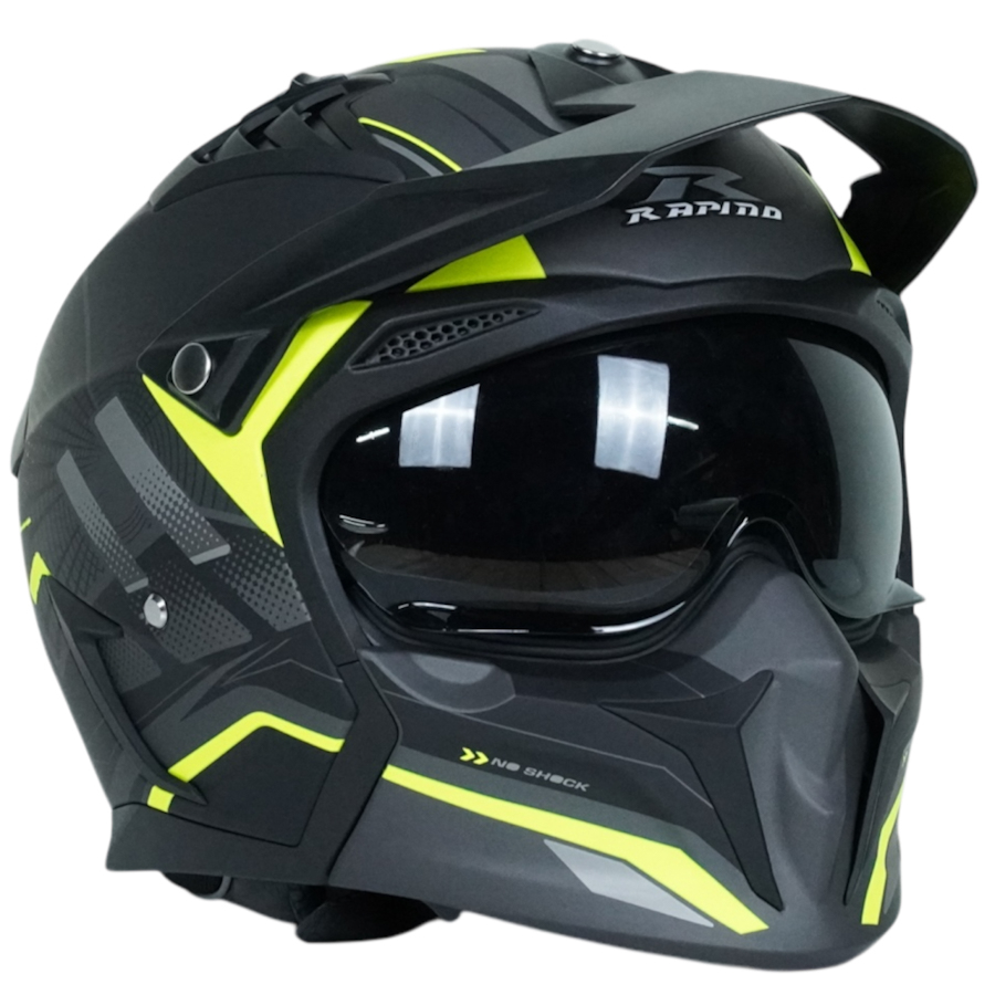 کلاه کاسکت فک جدا راپیدو مدل 890 -NZAR