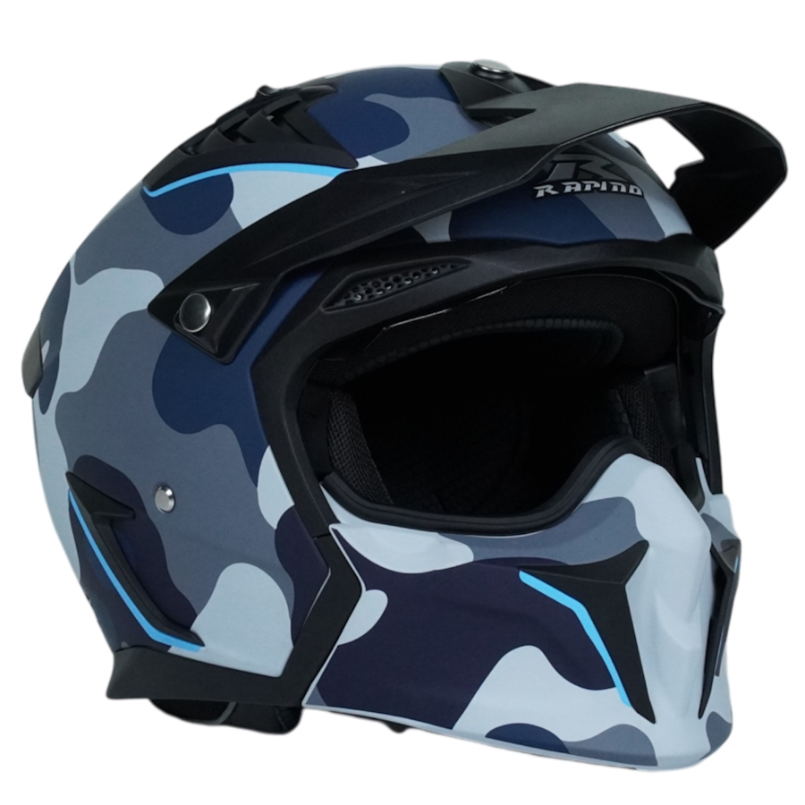 کلاه کاسکت راپیدو مدل فک جدا اسکورپین 890-CH