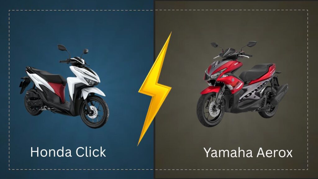 مقایسه هوندا کلیک در برابر یاماها ایروکس؛