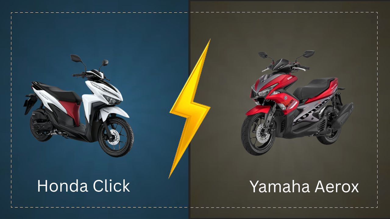 مقایسه هوندا کلیک در برابر یاماها ایروکس؛