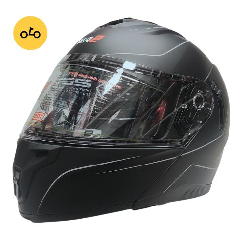 کلاه کاسکت فک متحرک برند MA2 مدل 966 لوکس شهری - Image 2