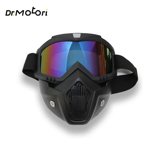 عینک موتور سواری مدل هفت رنگ